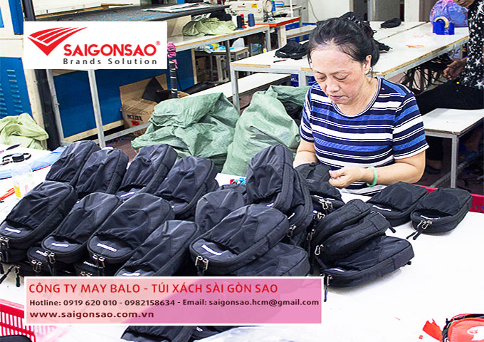 Sài Gòn Sao - May túi vải không dệt số lượng lớn