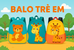 Balo Trẻ Em Đáng Yêu – Lựa Chọn Hoàn Hảo Cho Bé Đi Học & Dạo Chơi
