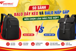 So sánh balo dây kéo và balo nắp gập – Nên chọn loại nào phù hợp?