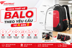 Cách thiết kế balo theo yêu cầu từ A đến Z cho doanh nghiệp