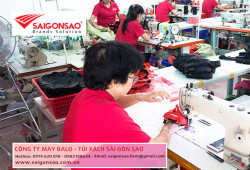 Xưởng may túi xách xuất khẩu chất lượng