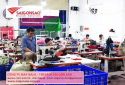 Quy trình sản xuất của công ty may túi xách