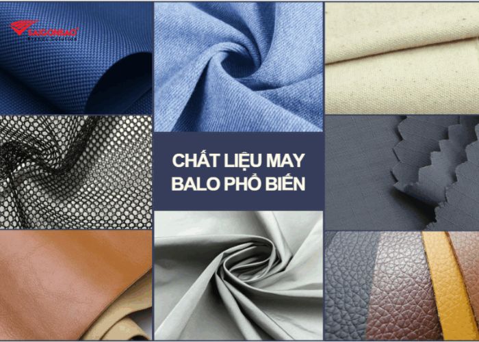 Những chất liệu may balo được sử dụng phổ biến hiện nay