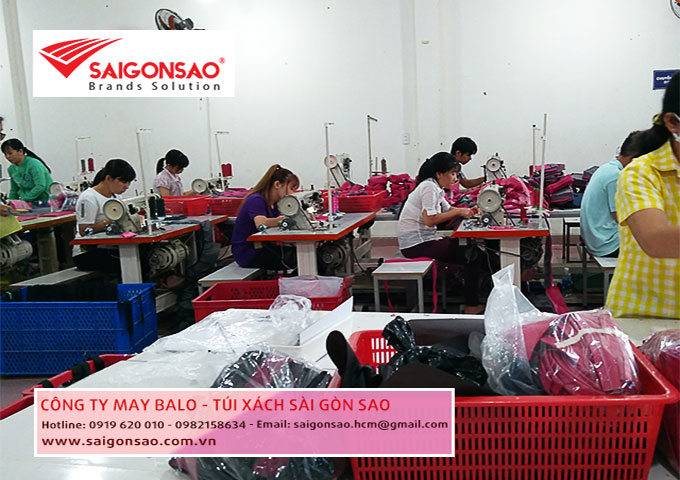 Chuyên nhận may balo túi xách tỉnh Long An